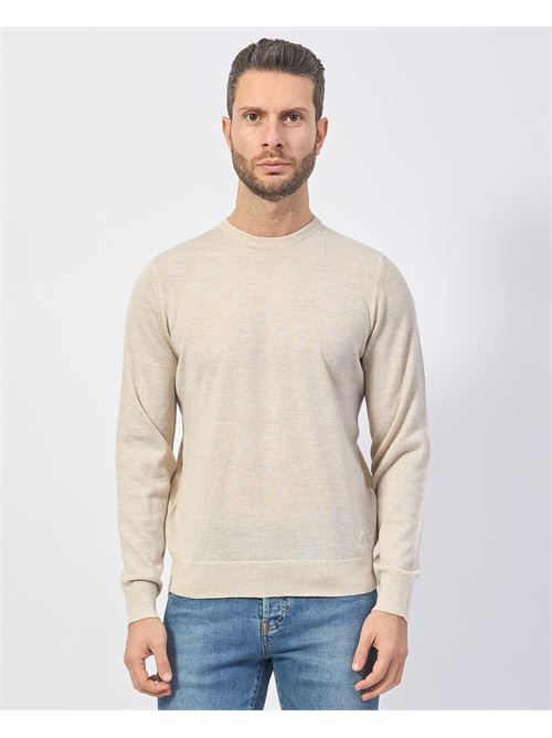 Yes Zee Crewneck Wool Blend Sweater YES ZEE | M820-H3000245